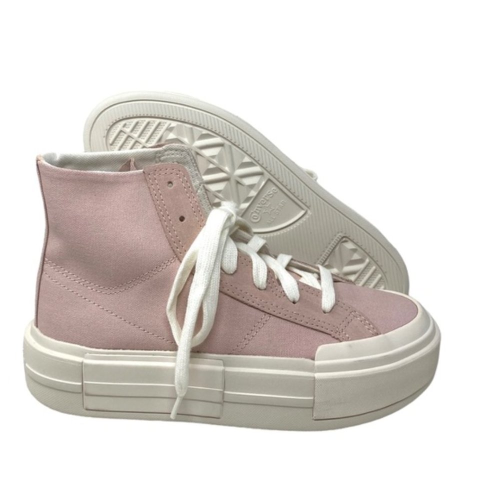 Converse Chuck Taylor Cruise Shoes High Sneakers Canvas Suede Pink Women A06142C - Picture 7 of 9